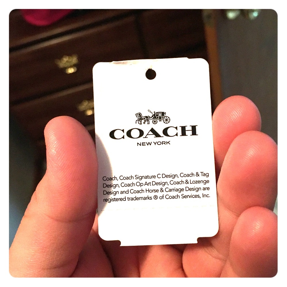 Coach reversible tote bag
